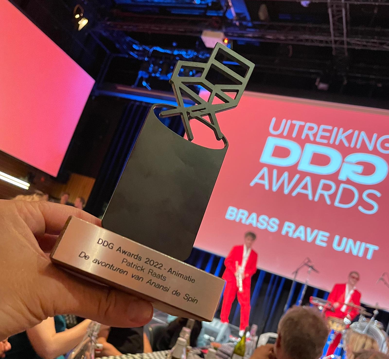 Anansi de spin wint award in de catogorie beste regie